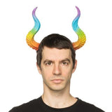 Rainbow Malevolent Horns- Supersoft Latex