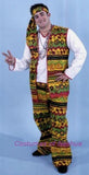 60's Hippie Costume  Unisex for Male or Female