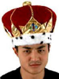 King Crown / Red Royal King Hat