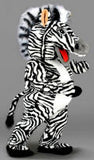 Zebra Mascot Costume