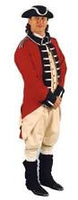 British Red Coat Colonial Costume