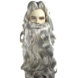Deluxe Wizard Wig & Beard Set