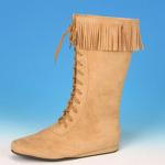 Woman's Renaissance, Medieval or  Native American Indian  Front Lace Boot