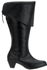 Woman's Faux Leather Boot / Medieval / Renaissance / Pirate / Maiden