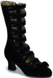 Victorian Velvet Calf Boot  Whimsey Bordello