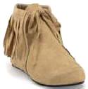 Woman's Indian  Moccasins  Shoes Ankle