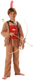 Child Native American Indian Costume Running Bull