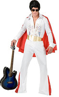 Elvis Costume / Rhinestone Rock Star with Cape