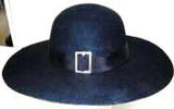 Amish or Quaker Hat 100% Wool Felt