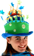 Birthday Hat  Celebration Cake Hat