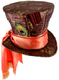 Mad Hatter Hat with Hair - Disney
