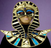 Egyptian Tut 1/2 Mask Karneval Style Mask
