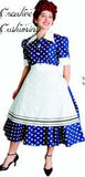 I Love Lucy Costume / 1950's Housewife Dress / Professional Quality