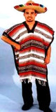 Mexican Poncho Costume