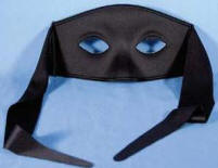 Zorro Mask Masked Bandit - Large