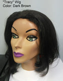 Clearance Wigs: "Tracy" Wig, Dark Brown