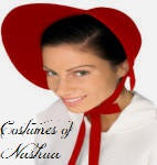 Puritan Bonnet / Wagon Train Felt Bonnet / Pilgrim / Colonial