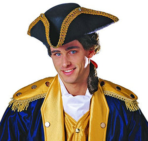 Tricorn Hat / George Washington / American Revolution Hat / Deluxe