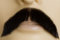 Walrus Moustache- Human Hair