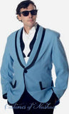 1950s Tuxedo / Crooner / Doo Wop / Gangnam Style Jacket Costume