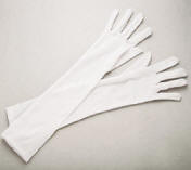 Long Gloves Stretch Polyester 18