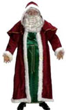 Victorian Santa Claus Suit Costume  Cape & Tunic Set