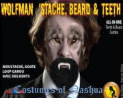 Wolfman 'Stache w/Teeth