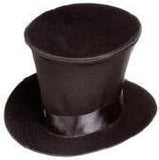 Mini Burlesque Hat Hand Crafted  Large Top Hat