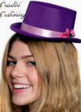 Carnival Clown Mini Top Hat