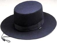 Zorro Hat / Spanish  Gaucho / Deluxe Wool Felt