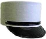 French Military  Train Conductor Hat - Cotton