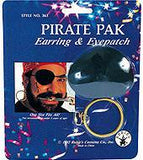 Pirate Eyepatch & Earring Pak