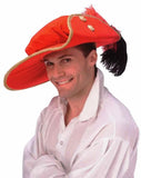 Musketeer Hat / Cavalier  Hat / Deluxe Nylon Velvet Hat