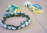 Fairy Headband & Wand Set  Flower Girl Set