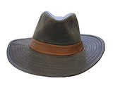 Safari Hat / Indiana Jones Hat / Faux Leather