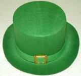 St. Patrick's Day Tall Felt Hat