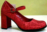 Dorothy Shoes  Red Sequin Wizard of Oz Slipper