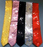 Sequin Tie