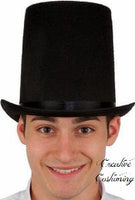 Abraham Lincoln Stovepipe Top Hat / Felt