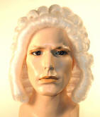 Bach Wig / Powdered Wig / 17th Century Wig