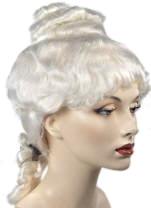 Colonial Lady Wig  Mrs. Santa Claus (Bargain Version)