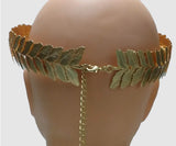 Roman Gold Leaf Caesar Circlet Crown