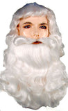 Santa Wig and Beard Set with attached Moustache / Bargain