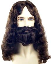 Special Bargain Biblical  Wig, Beard & Mustache Set