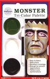Mehron Tri Color Makeup Palette Monster/Frankenstein