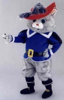 Cavalier Cat Costume Mascot