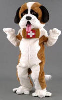 Bernard Dog Costume Mascot