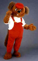 Beaver Costume Mascot