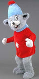 Ski Mouse Mascot Costume