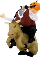 Inflatable Headless Horseman  Illusion Costume